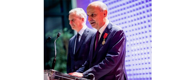 Remise des insignes d’Officier de la Légion d’honneur : discours d’Arnaud Gobet